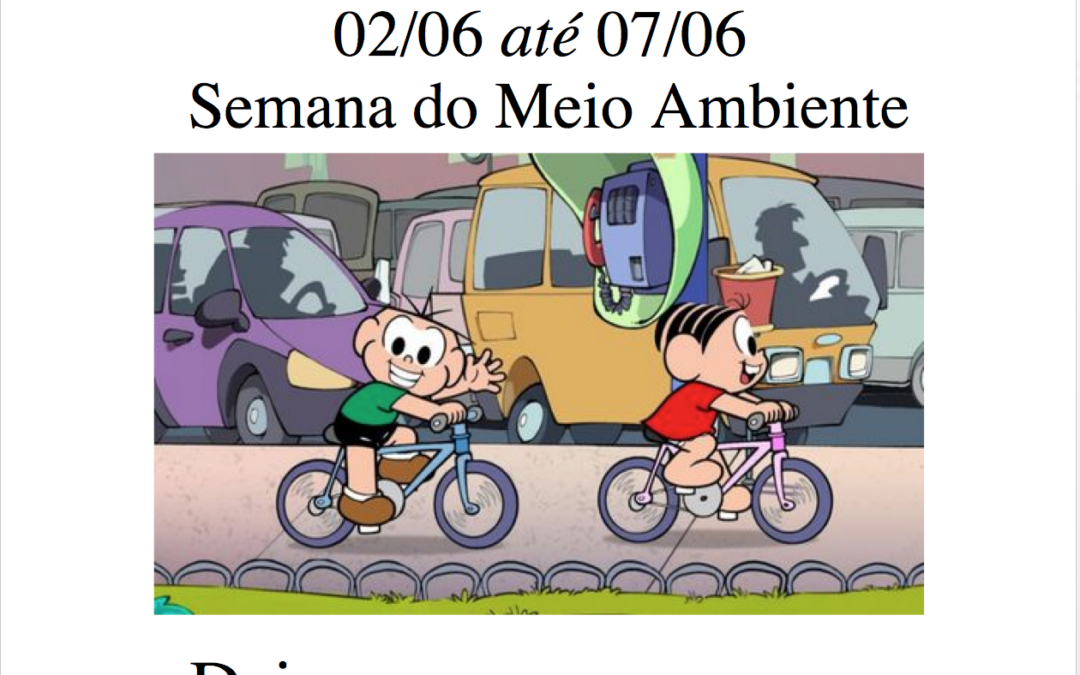 Semana de Meio Ambiente Aquavido